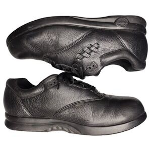 Supremes by Softspot‎ Sneakers Mens Size 12M Black Upper Leather Lace Up 122401